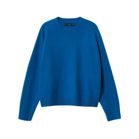 Mango Sweater -- Blå, Dame