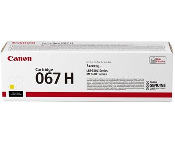 Canon-Cartridge 067 H Y-067H gul Canon lasertoner til i-SENSYS-Printing ink, toner & paper-Toner til printer
