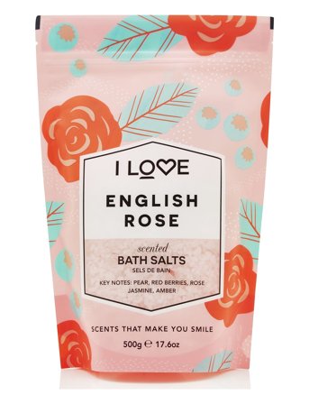 I LOVE I Love Signature Bath Salts English Rose 500G - Nude - 500 g