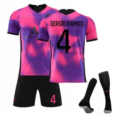 Fodboldsæt til VM i fodbold til børn/voksne i Paris 3. sæt W Sergio Ramos-4 xl#