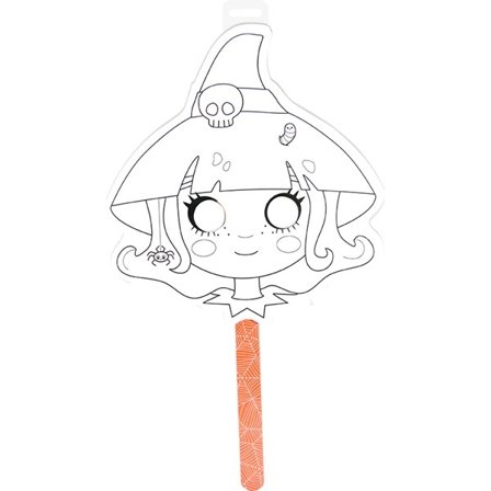 Väritettävä maski