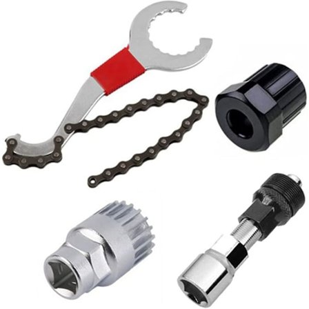 Verktøy for fjerning av sykkelkassett, verktøy for sykkelreparasjon, verktøy for demontering av sykkel, verktøy for sykkelreparasjon, krankavtrekker 