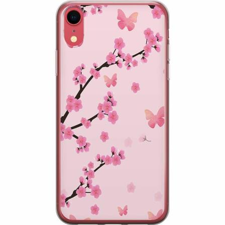 Apple Iphone Xr Genomskinligt Skal Blommor