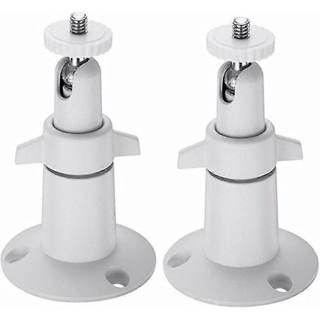 2 kpl Turvakameran seinäkiinnike, säädettävä sisä-/ulkokäyttöön tarkoitettu kiinnike Arlo Pro Arlo Pro 2 Arlo Ultra -kameralle ja muille 