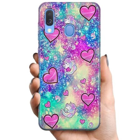 Yhteensopiva Puhelinkuori Samsung Galaxy A40 Enhörning