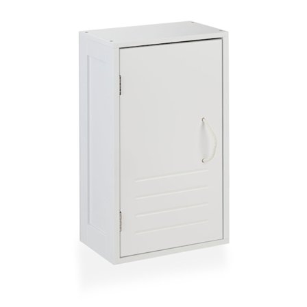 Hvidt overskab badeværelse