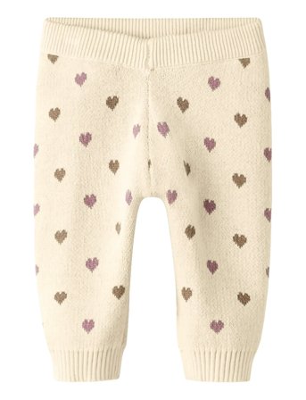 Lil'Atelier | Nbfsaran Knit Pant Heart Lil | 80