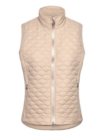 Quilt Padded Vest Cream Daily Sports