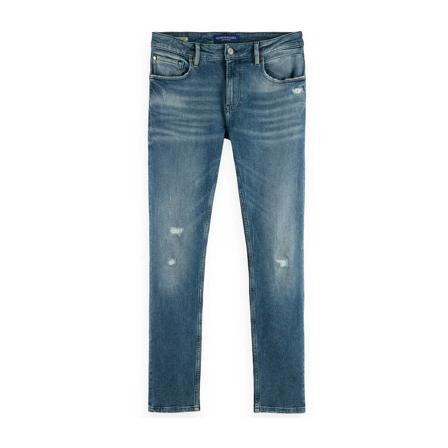 Scotch & Soda Jeans , Blauw , Heren , Maat: W29 L34