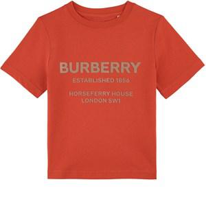 Kids - Burberry Red Branded T-Shirt 14 Years - Tops - 14 years - Red