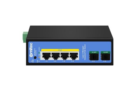 ERNITEC 6-port 1000Mbps Industrial