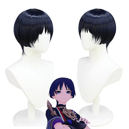 Scaramouche Cosplay Genshin Impact Costume Peruk Hatt Full Set Anime Halloween Genshin Cosplay Wanderer Kostym Uniform för män