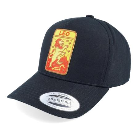 Iconic - Svart adjustable Caps - Leo Horoscope A-frame Adjustable @ Hatstore