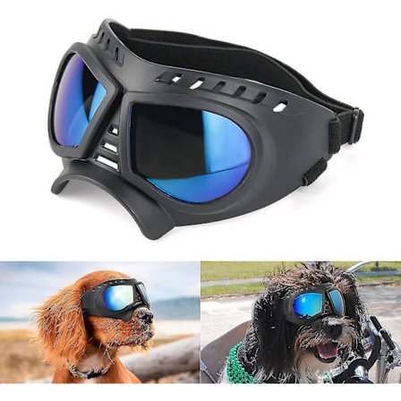 Dog Goggles Eye Protection Dog Sunglasses Anti-uv Goggles Windproof Puppy Goggles With Adjustable