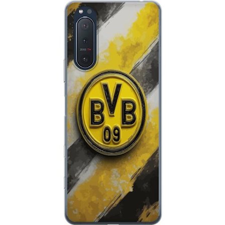 Kompatibelt Mobildeksel til Sony Sony Xperia 5 II Fargerikt abstrakt puslemønster som symboliserer fellesskap, mangfold og kreativitet i moderne kuns