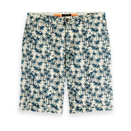 Scotch & Soda Shorts grön, Herr Chinos Shorts, Herr, Storlek: W30