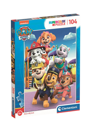 PAW Patrol Pussel 104 bitar Spel & Unisex ONESIZE