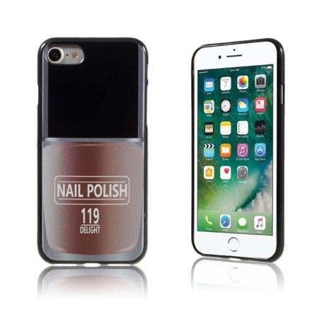 Wennerström iPhone 7/8 TPU-bagside - Neglelak 119 Multicolor