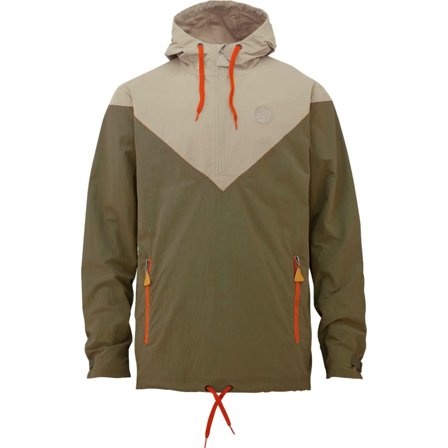 Bula Men's Swell Anorak Men other lightly-lined jackets Green L