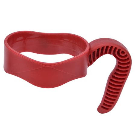 Mugghandtag Ergonomisk plastkanna Bärhandtag för 20 oz-30 oz kannor flaskor och de flesta andra tumlare Röda