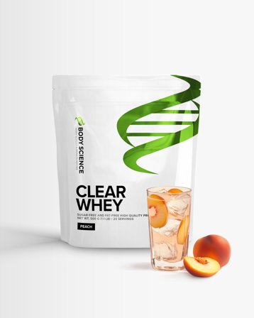 ody Science Clear Whey Peac - proteinpulver i persika