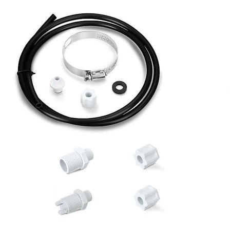 Offline-mataredelar med sadelklämma Klorinator slang med backventil C Kontrollventil