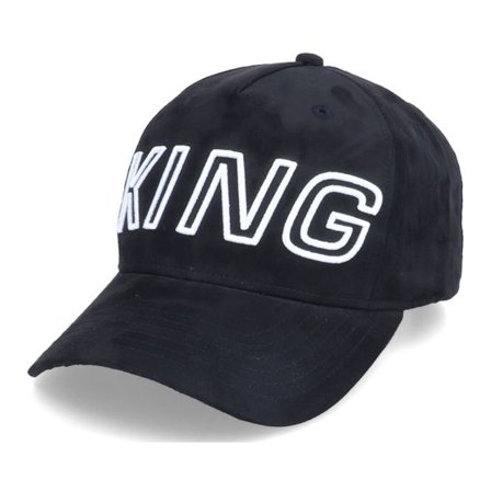 King Apparel - Svart adjustable Keps - Aldgate Curved Peak Black Adjustable @ Hatstore