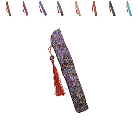 Viftetrekk med brodert mønster - Flere fargevalg