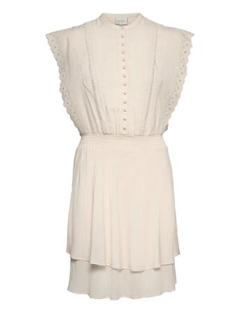 Lois Dress Kort Klänning Creme Dante6