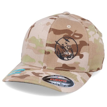 Hunter - Camo flexfit Keps - Duck Hunter Arid Multicam Flexfit @ Hatstore