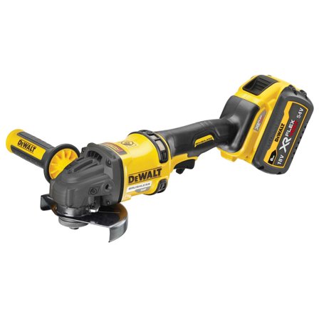 Dewalt DCG418T2-QW Vinkelslip Ø125 mm, med batteri och laddare, Maskiner