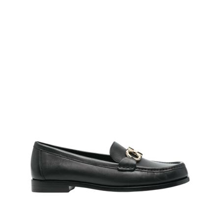 Salvatore Ferragamo, Flat shoes Czarny, Kobieta, Rozmiar: 36 1/2 EU