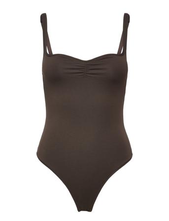 Mia Body 14435 Body Alusmekko Ruskea Samsøe Samsøe