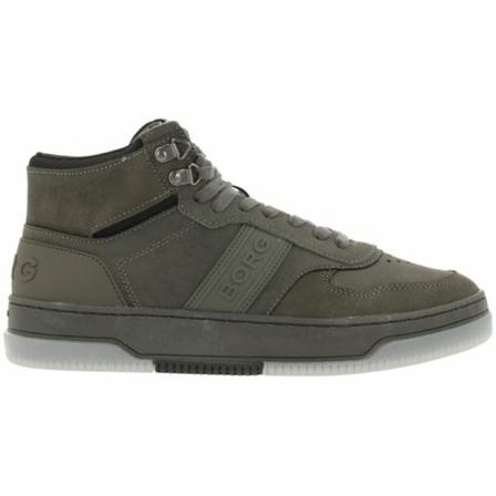 Björn Borg Sneakers Mid Nub M Grijs-41 , Grijs , Heren , Maat: 42 EU