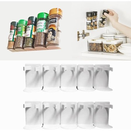 Maustelaatikot keittiöön PAKKAUS 10 KPL - Mausteiden järjestäjä keittiöön - Keittiön järjestäjä - Keittiön säilytys - Maustelaatikko - 