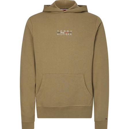 Tommy Hilfiger Square Logo Hoody Grøn, Herre Hættetrøjer