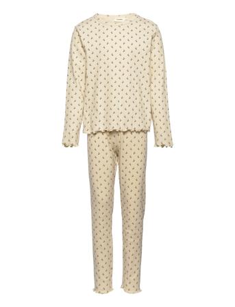 Nmflola Ls Night Set Lil Patterned Lil'Atelier