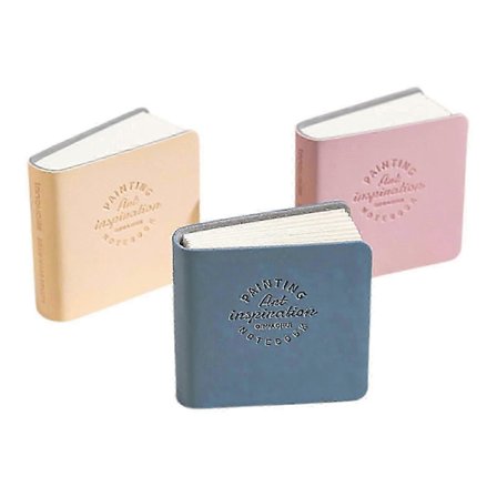 3 st Vattenfärg Skissbok Vattenfärg Journal 300 GSM Bomullspapper Portabel Liten Fickanteckningsbok 48 Sidor Varje Målare Konstmaterial Fickkonst Sket