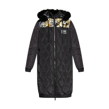 Versace Jeans Couture Long Jakke with vest Sort, Dame