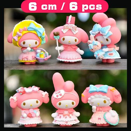 #2 SANRIO Leker My Melody Dukker Kawaii Figur Blindboks Hjemmedekorasjon Japansk Søt Julegave Anime Tegneserie Samling