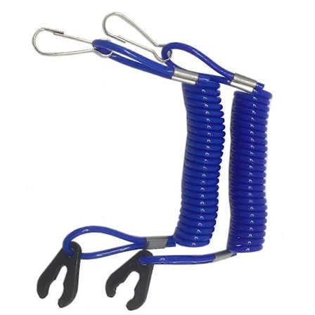 2x Båt Påhengsmotor Motorstopp Sikkerhetsline