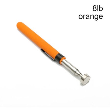 2 stk Magnetisk penn pickup stang 2 STK 8LB ORANSJE 2STK 8LB ORANSJE
