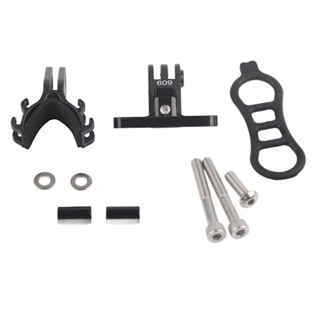 Aluminiumslegering Sykkel Stem Action Kamera Feste Adapter Flash Holder Tilbehør