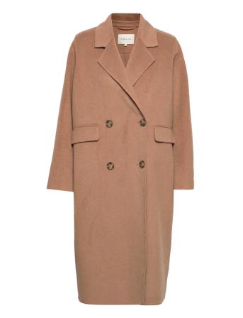 Lauretta Coat Outerwear Coats Winter Coats Brun By Malina