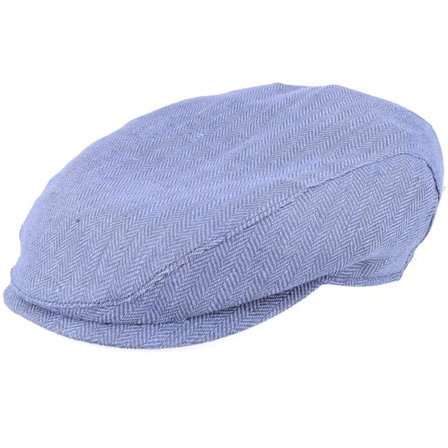 Wigéns - Blue - flatcap - Cap - Ivy Slim Cap Blue Flat Cap - Hatstore