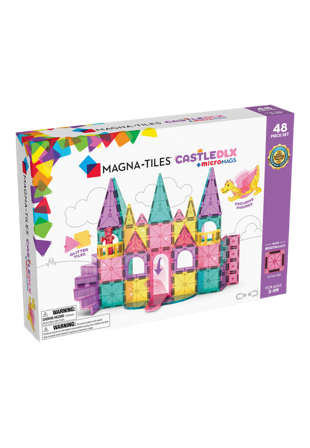 Magna-Tiles MAGNA-TILES Slot Deluxe-set 48 st. Byggsatser Unisex Flerfärgad ONESIZE