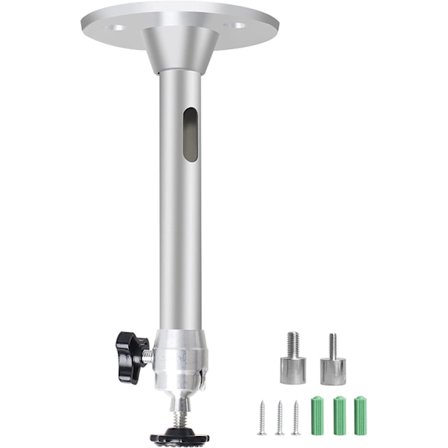 Projektorbeslag Loftbeslag Universal Videoprojektorbeslag til Mini Projektorbeslag Rotation 90° 360° Vægbeslag Loftbeslag M