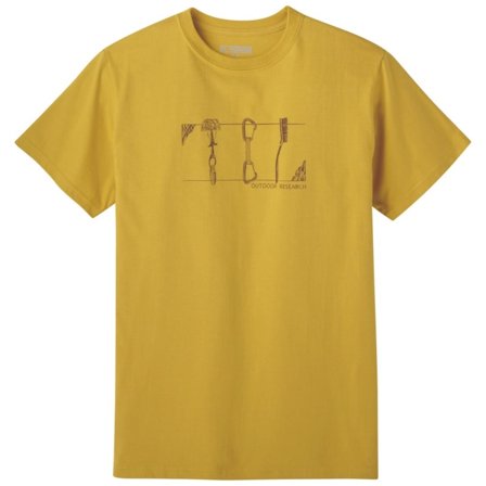 Outdoor Research Men's Toolkit S/S Tee Men short-sleeved sweaters Yellow S