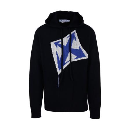 Off White Hoodies , Zwart , Heren , Maat: M