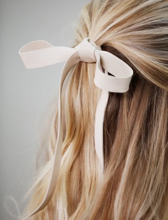 Corinne Leather Band Short Narrow - Pink - ONE SIZE